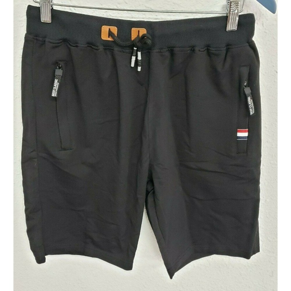 JustSun Mens Shorts Casual Sports with Elastic Wai